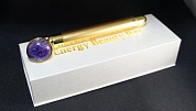 "Energy beauty bar" вибрирующий массажер (аметист) 30*35*155 мм фото

