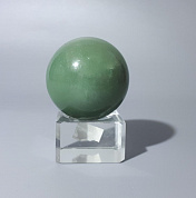 Шар авантюрин (зеленый), диаметр 35 мм фото
