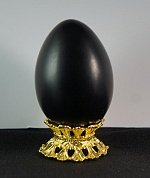 Яйцо гагат 40*40*60 мм фото
