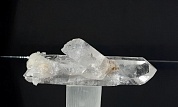 Кристалл горный хрусталь (двухголовик) 35*25*95 мм фото
