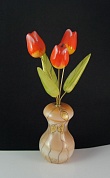 Тюльпаны селенит 80*80*160 мм фото