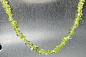 Бусы хризолит (крошка 1-3 мм) 45 см